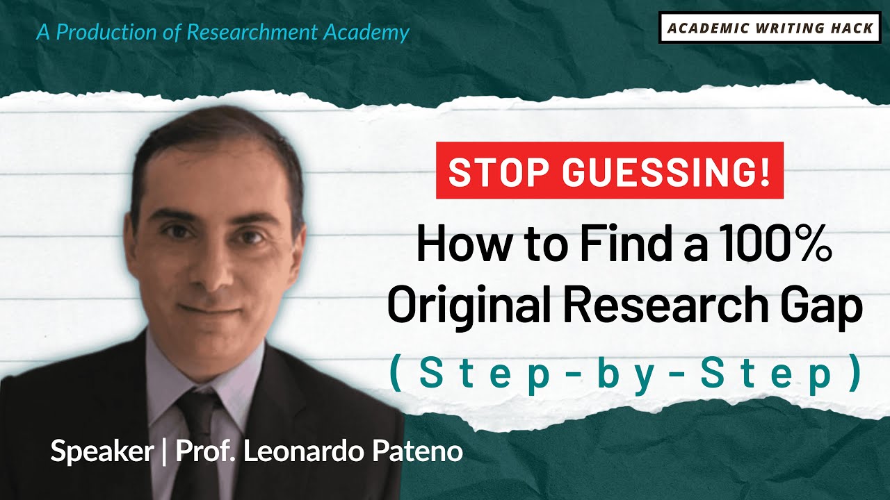 Stop Guessing! How to Find a 100% Original Research Gap (Step-by-Step)