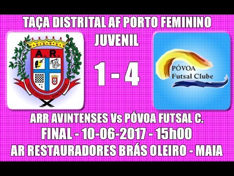 Distrital AF Porto - Final Taça Juvenil Feminino - "ARR Avintenses Vs Póvoa FC" 2016/17