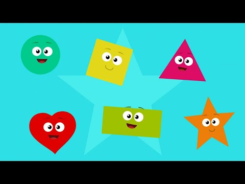 Marie Toupie - La comptine des formes ⭐️🧡🟢