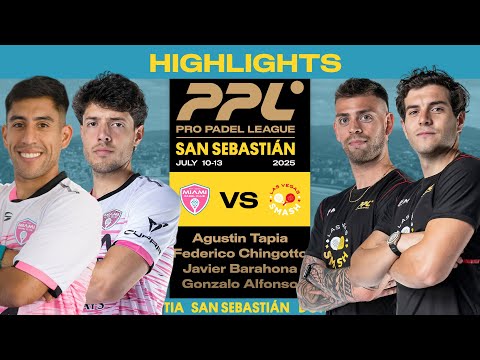 HIGHLIGHTS: Agustín Tapia - Federico Chingotto vs Javier Barahona - Gonzalo Alfonso