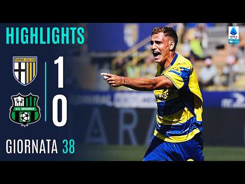 Pellegrino Chiude In Bellezza | PARMA-SASSUOLO 1-0 | HIGHLIGHTS | SERIE A ENILIVE 2025/26