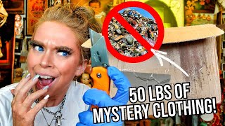 I Saved 50 LBS of 'Rescue Clothing' from a LANDFILL! by GRAV3YARDGIRL