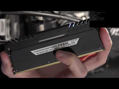 Trying out some 2x16GB 3200 CL16 Corsair Vengeance dual rank Samsung B-die sticks on MSI Z490 Unify