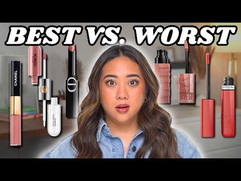 I tested every VIRAL long lasting glossy lipsticks and found the BEST one.