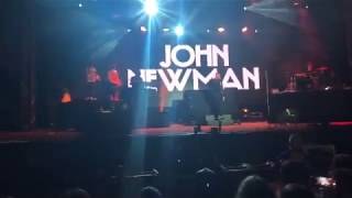 John Newman - Fire in me, Give me your love, Cheating and Losing sleep Live Good sound quality