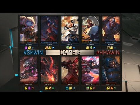 HMA vs SK Highlights Game 2 - Huma vs SK Gaming - 2016 EU Challenger Spring
