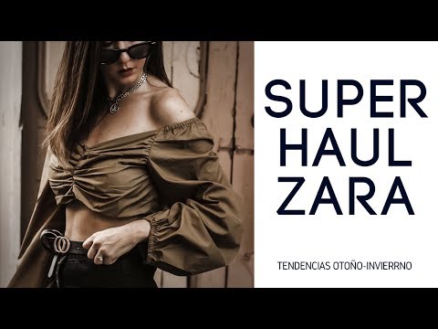 SUPER ZARA HAUL: Nueva temporada otoño invierno y mas moda y tendencias -TRY ON STREETSTYLE