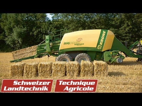 Krone «Big Pack 870»: Gross- und Kleinballen kombiniert