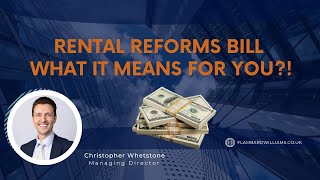 Rental Reforms Bill: What Does It Mean For You?