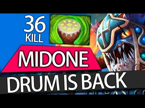 Slark Drum + S&Y Pro Amazing 9K Build 7.04 Playing with his Food Dota 2 MidOne