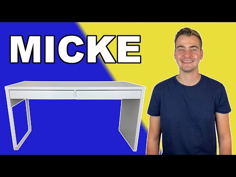 Easy to Follow IKEA Micke Desk Tutorial