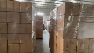 Packaging grinding wheels for overseas shipment