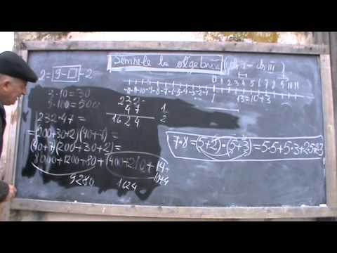 5. Bazele Matematicii: Lectia 83 - Semnele la algebra pe intelesul tuturor 5/6