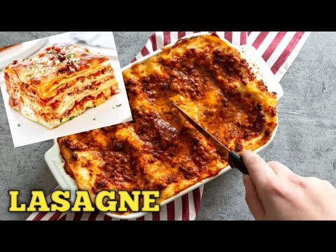 easy and tasty lasagna cook with italian recipe must...