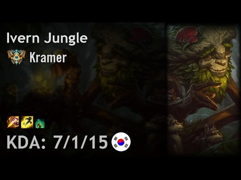 Ivern Jungle vs Graves - Kramer - KR Challenger Patch 6.20