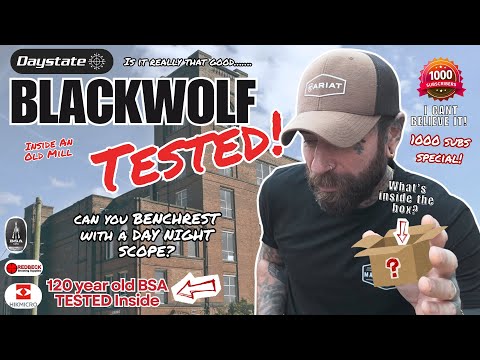 Can You Benchrest With a Day/Night Scope? Daystate Blackwolf + HIKMICRO Test. + 120 Year Old BSA 