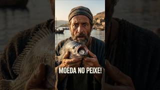 ELE ABRIU A BOCA DE UM PEIXE… E ENCONTROU UMA MOEDA!