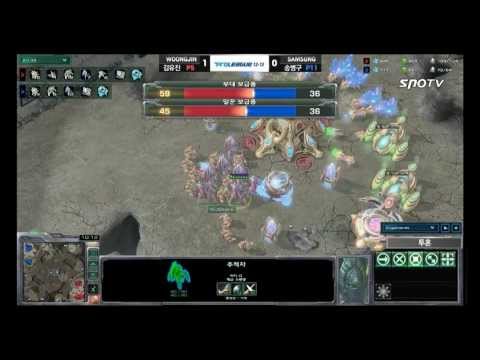 [0421] sOs(WOONGJIN) vs. Stork(SAMSUNG) 2SET PvP Fighting Spirit -Starcraft2,esportstv,SPL