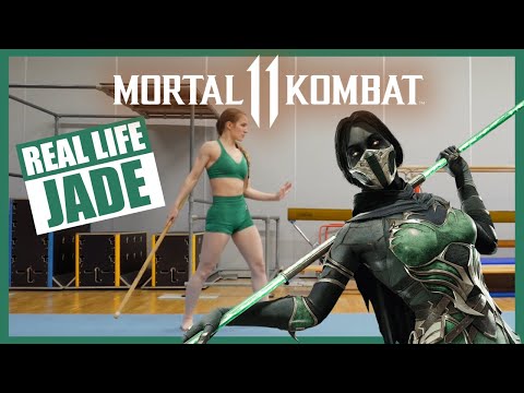 MARTIAL ARTIST does JADE'S MOVES from MORTAL KOMBAT 11