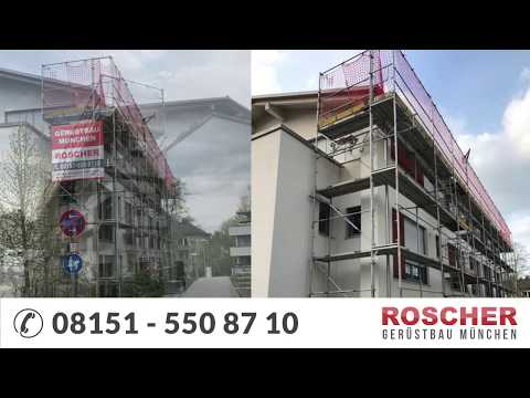 Gerüstbau München - Starnberg - Gerüstbau, Arbeitsgerüst, Schutzgerüst, Dachfanggerüst