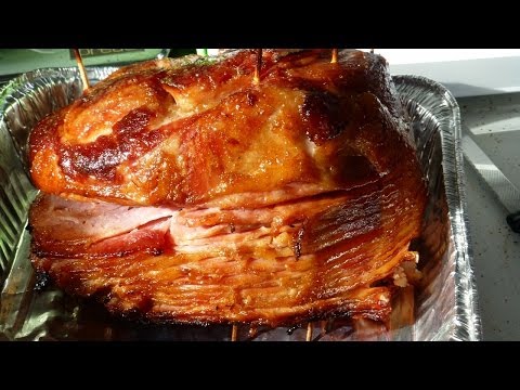 Honey Smoked Ham : Good As A "Honey Baked Ham"!