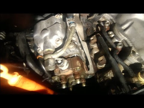 TDI Volkswagen injector pump end seal without disassembly.