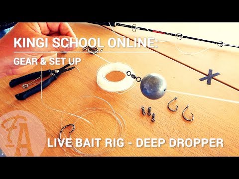 Kingi School Online: How to make a deep dropper live bait rig - FishingAdvisor.co.nz