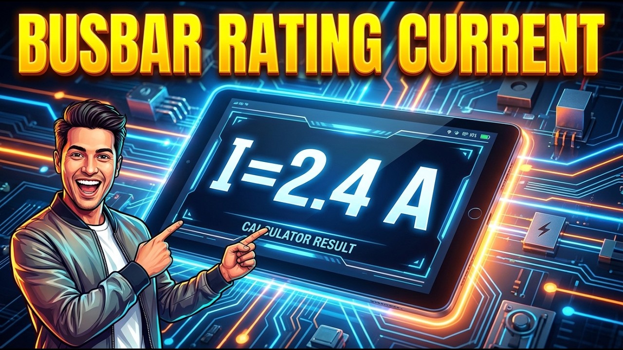 Busbar Rating Current Interactive Calculator
