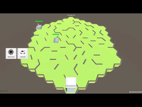 RTS framework using Entitas in Unity
