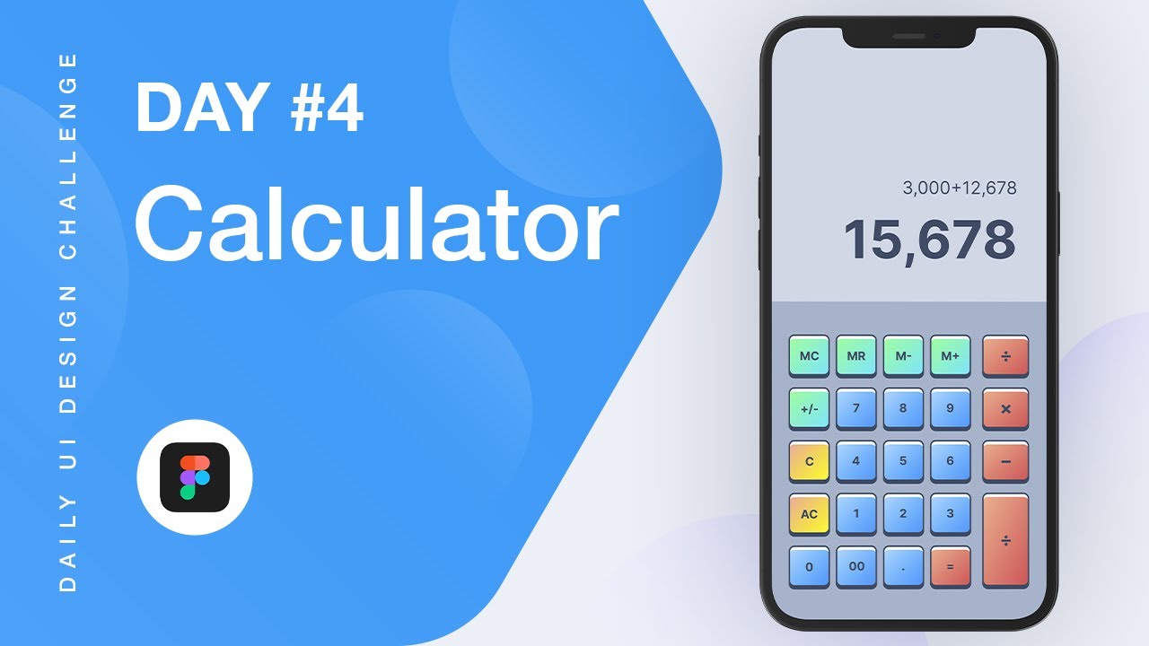 Daily UI 004 | Calculator Design