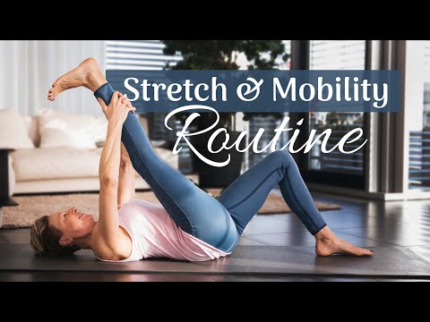 50+ Stretch and Mobility Routine | 17min Only Music | Angelika Pauw