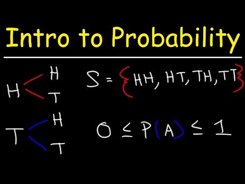 Introduction to Probability, Basic Overview - Sample Space, & Tree Diagrams Video