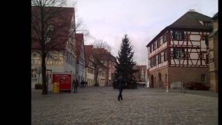 preview picture of video 'Bildimpressionen Schwabach bei Nürnberg Winter 2011'