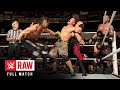 FULL MATCH John Cena Roman Reigns Vs Randy Orton Seth Rollins Kane Raw July 14 2014