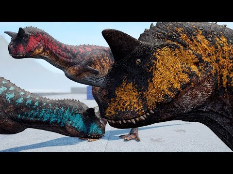 SUPER SOCIETY OF CARNOTAURS + MIGRATION! IN SEARCH OF THE HUNTING GROUND | The Isle Realism | (PT...