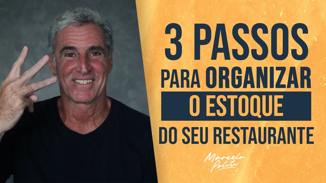 3 passos para organizar o estoque do seu restaurante