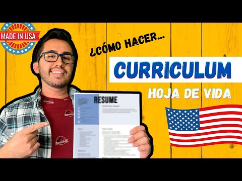 Cómo hacer una Hoja de Vida en los Estados Unidos (Plus: Cover Letter y Tips para presentarla) ✈