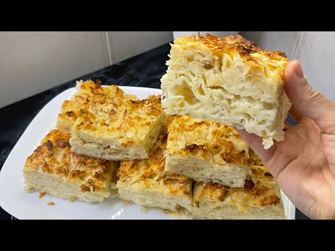 ✅Sekreti i byrekut me qumësht që ndahet petë-petë/🥰Receta që nuk dështon kurrë.😋