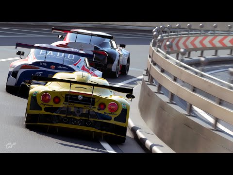 The Alfa Romeo 4C dares to challenge the GR Supra (Gran Turismo 7 / GTWS 2025 - Exh. 2 - MC Rd.2)