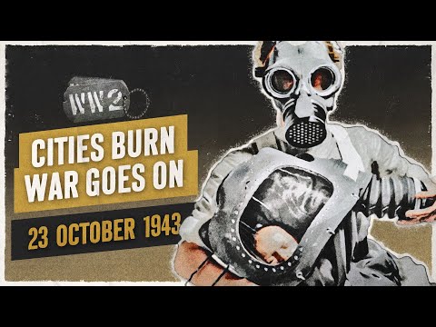 Another bombed city - war still not ended - October 23, 1943 - War Against Humanity 083