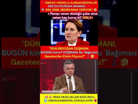 💣 MEDYA MASKELERİ DÜŞÜYOR! KİMLER ÇARK EDİYOR? 💣🧐 PARA MUSLUKLARI KESİLİNCE... 🚰
