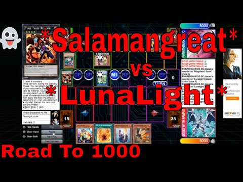 Salamangreat Vs LunaLight Road to 1000 Rating EP 3 Yugioh 2020