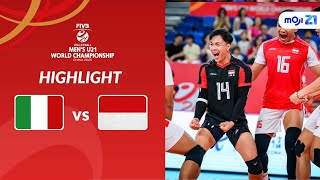 Highlights Italia Vs Timnas Indonesia (3-0) FIVB Volleyball Mens U21 World Championship China 2025