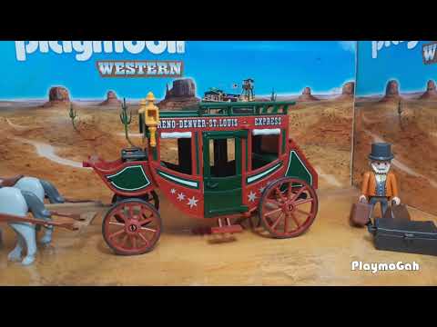 #PlaymoGah 150: Playmobil 4399 - Diligência Reno-St. Louis (Western)