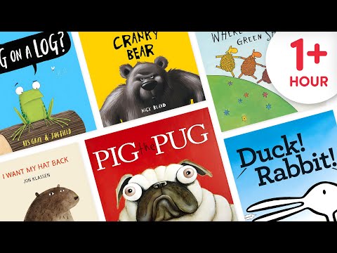 1+ Hour of Animal Storybooks 🐾 | Kids Read Aloud Compilation with Fun Learning Reflections