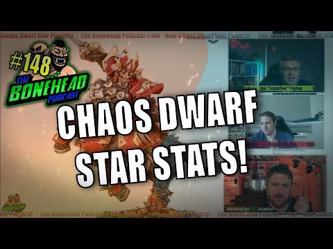 The Bonehead Podcast #148 - Chaos Dwarf Star Player Stats & Bonehead Championship Playoffs!