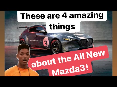 Top 4 AWESOME things about the new Mazda3