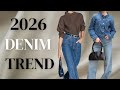 2026 Denim Trends That Will Be Everywhere
