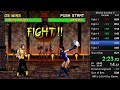 Mortal Kombat II Shang Tsung High Punch Trick Speedrun 6 18
