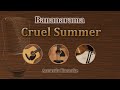 Cruel Summer - Bananarama (Acoustic Karaoke)